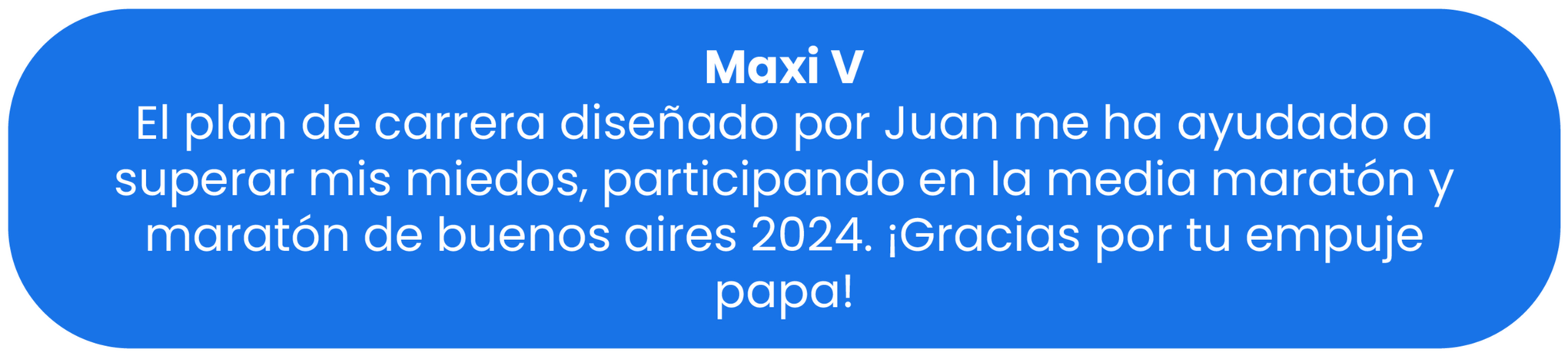 Entrenás conmigo. No con una app.