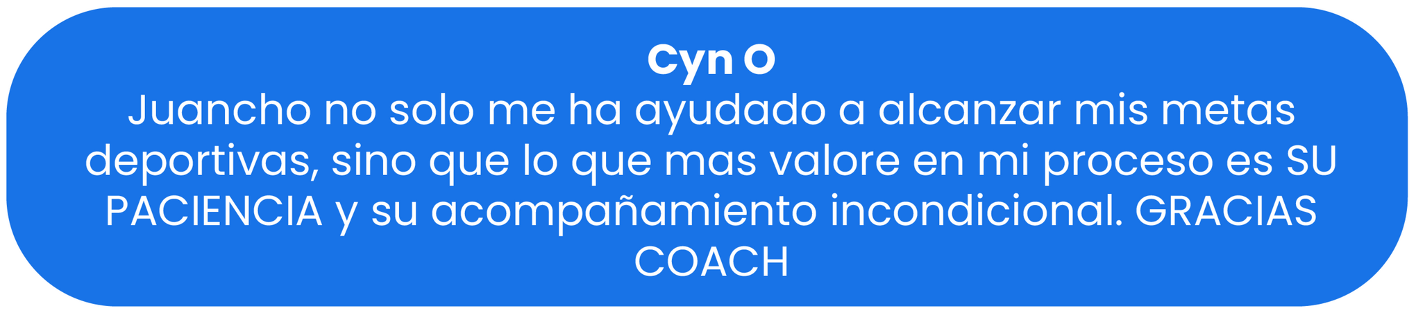 Entrenás conmigo. No con una app.